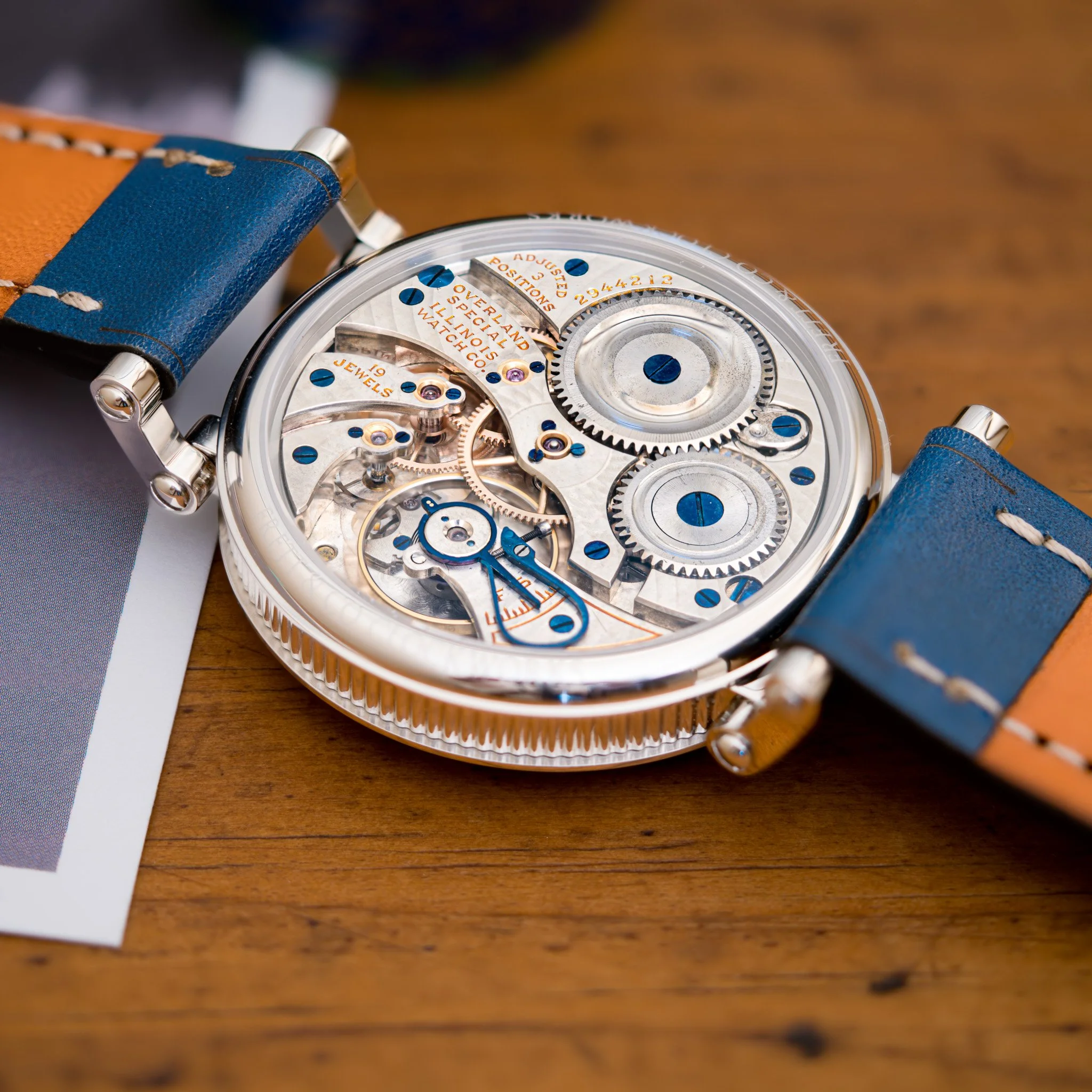 Illinois pocket watch conversion — Frett & Co Clockworks